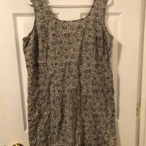 Paisley vintage tank dress